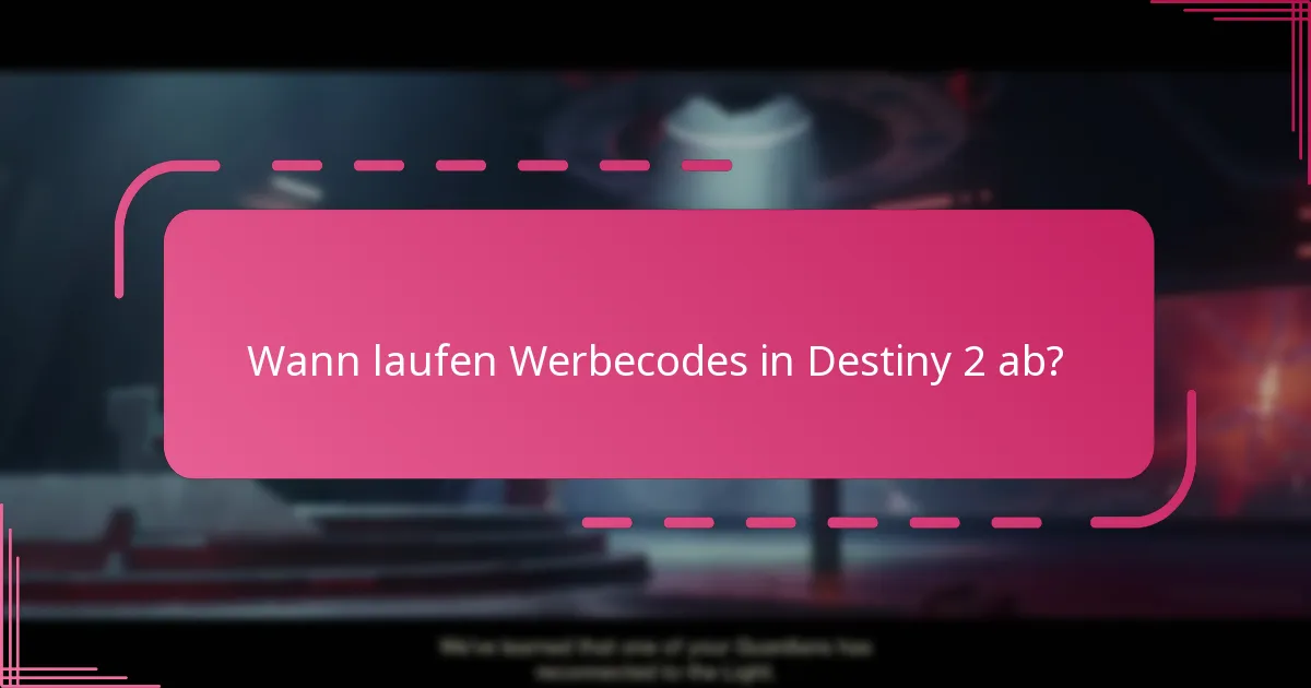 Welche speziellen Events bieten Werbecodes in Destiny 2 an?