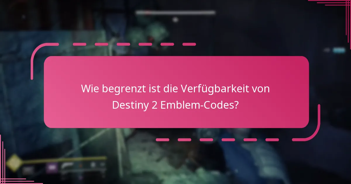 Wie funktioniert der Einlösungsprozess für Destiny 2 Emblem-Codes?